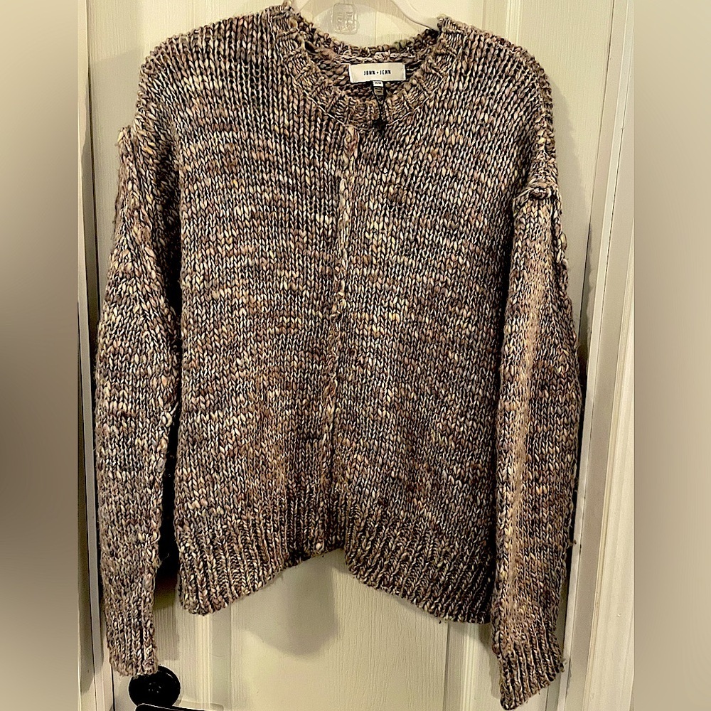 John + Jenn Multicolor Knit Sweater NWOT SZ M